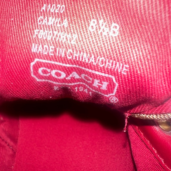 Coach Women's Sneakers - White and Brown new with box - Picture 8 of 10